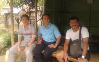 Mengunjungi kolam lele yang dikelola teman di Bogor, 16/10/2016